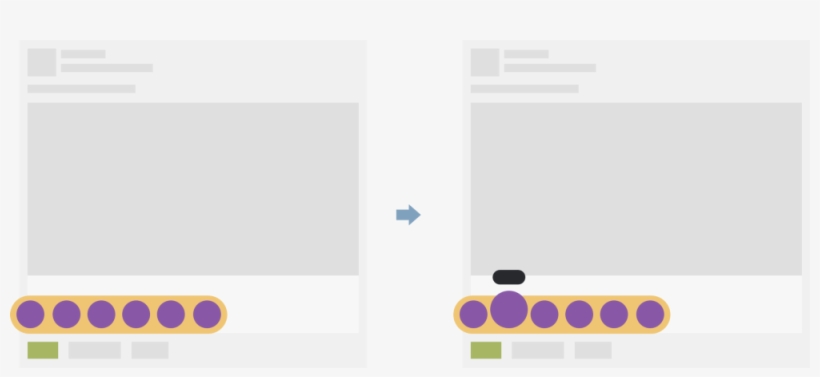 Fb Reaction Hover Plan - Facebook, transparent png download