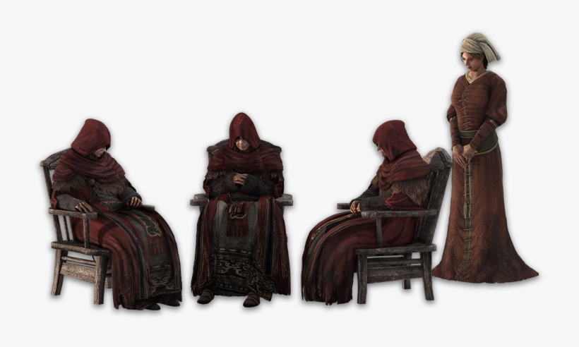 Old Ladies & Milibeth - Dark Souls 2 Firekeepers, transparent png download