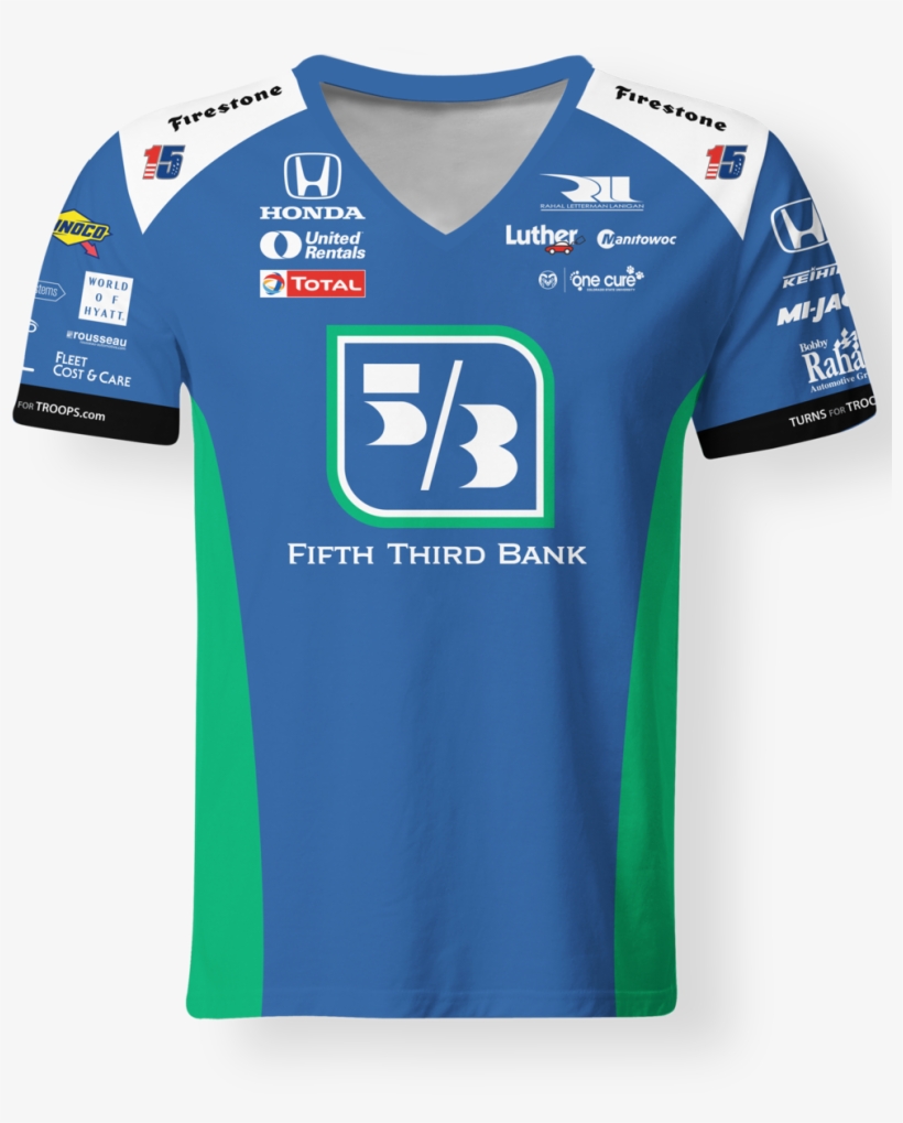 Ladies Graham Rahal Fifth Third Bank Driver Tee, transparent png download