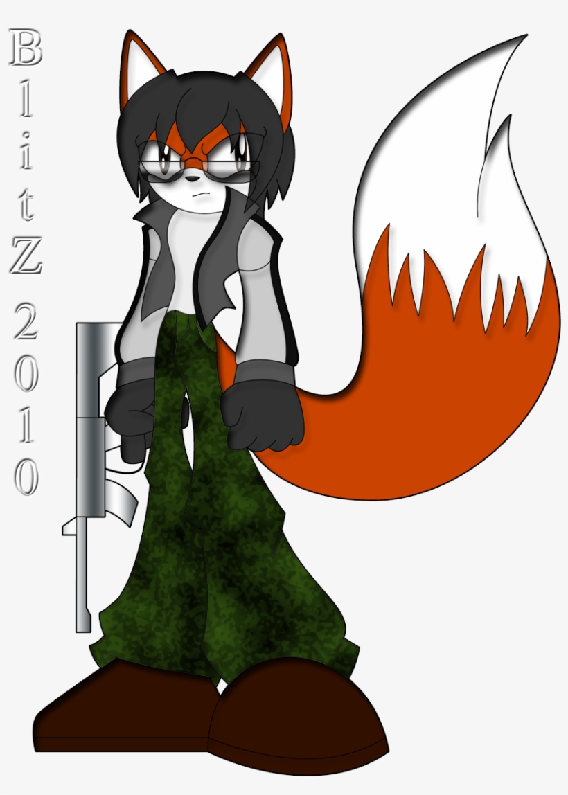 Blitzkrieg The Foxhound - Cartoon, transparent png download