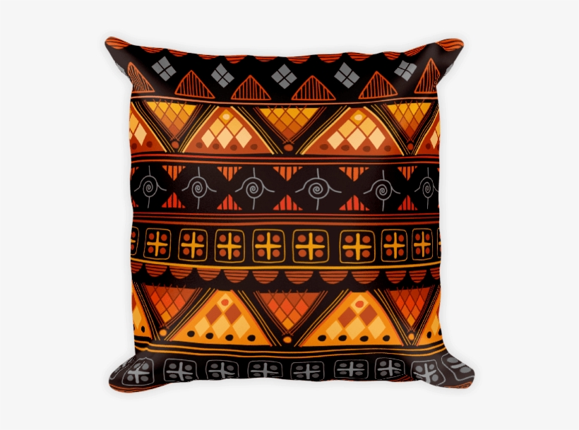 Aztec Bright Native American Styles Decorative Square - Usaki(ユサキ)欧米で人気 北欧 おしゃれ 正方形 枕カバー クッションカバー 座布団 抱き枕用, transparent png download