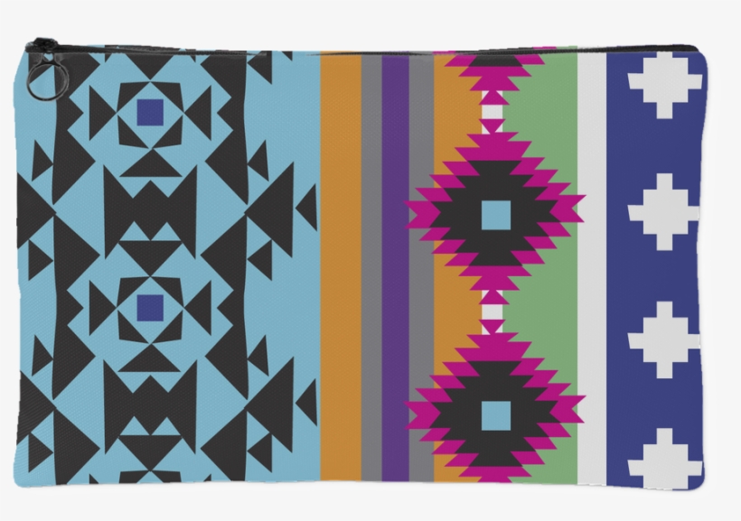 Aztec Party Makeup Pouch - Graphic Design, transparent png download