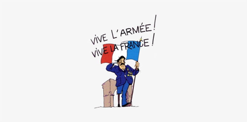 T Shirt Et Sweat Shirt Avec Militaire Et Drapeau Fran - Cartoon, transparent png download