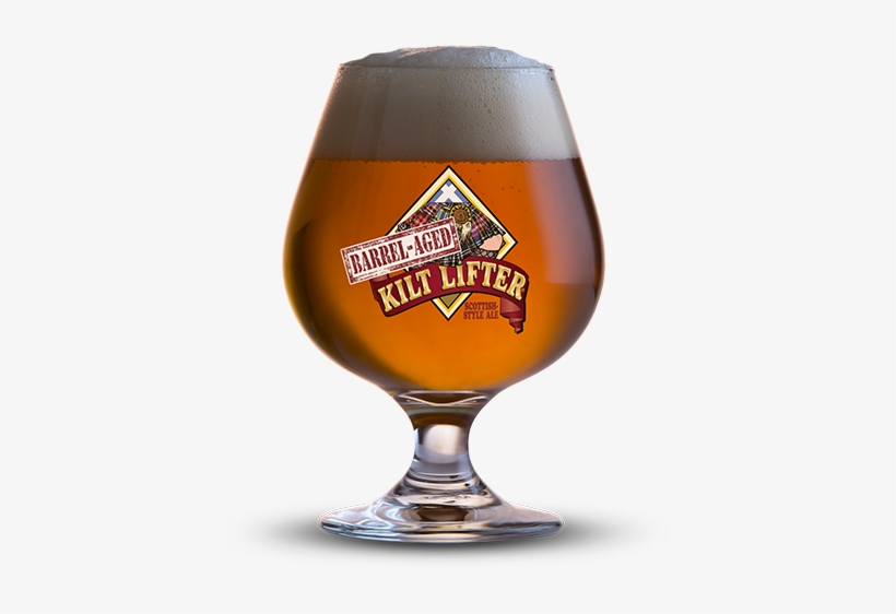 Four Peaks Brewing - Kilt Lifter Scottish Style Ale 12-12 Fl. Oz. Glass, transparent png download