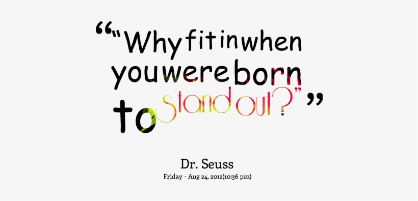 Make An Impact - Fit In When You Were Born, transparent png download