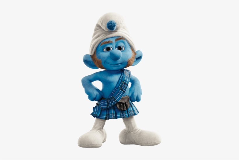 Best Gutsy Smurf Png - Gutsy Smurf Png, transparent png download
