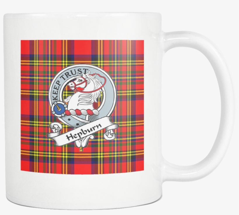 Hepburn Tartan Mug Ha4 - Clan Eliott, transparent png download
