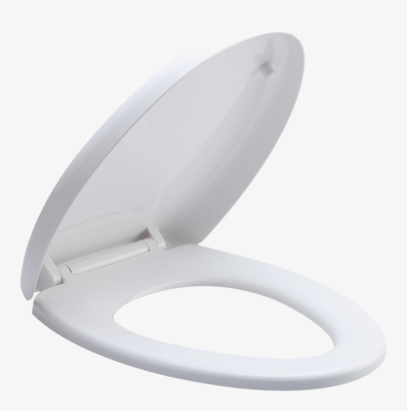 Estilo Serena White Soft Close Toilet Seat - Toilet Seat, transparent png download