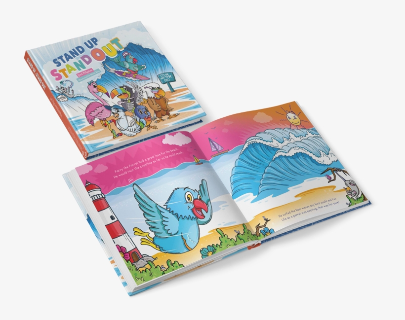 Mental Health Children Picture Book Titled Stand Up - Stand Up, Stand Out By Joel Pilgrim, transparent png download