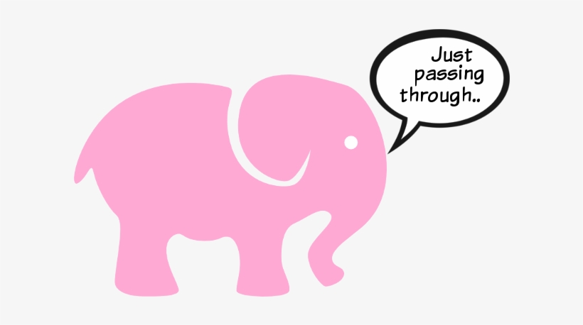 Pink-elephant - Portable Network Graphics, transparent png download