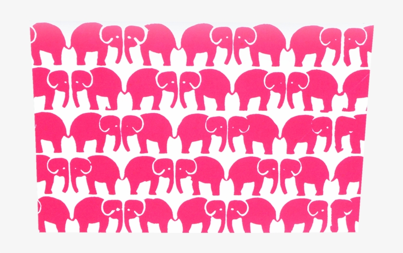 Pink Elephant Card, transparent png download