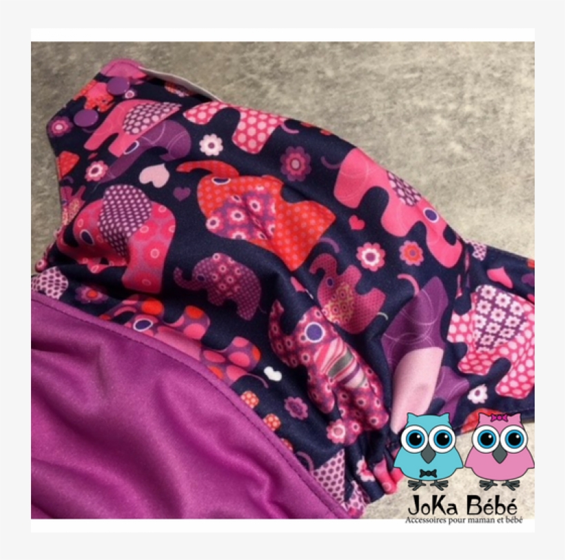 Cloth Diaper Pink Elephant - Cloth Diaper, transparent png download
