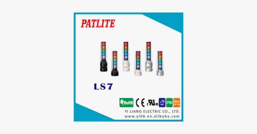 High Texture Flashing Led Signal Light For Machinery - Patlite Led Signal Tower Unit, Steady Light Effect,, transparent png download