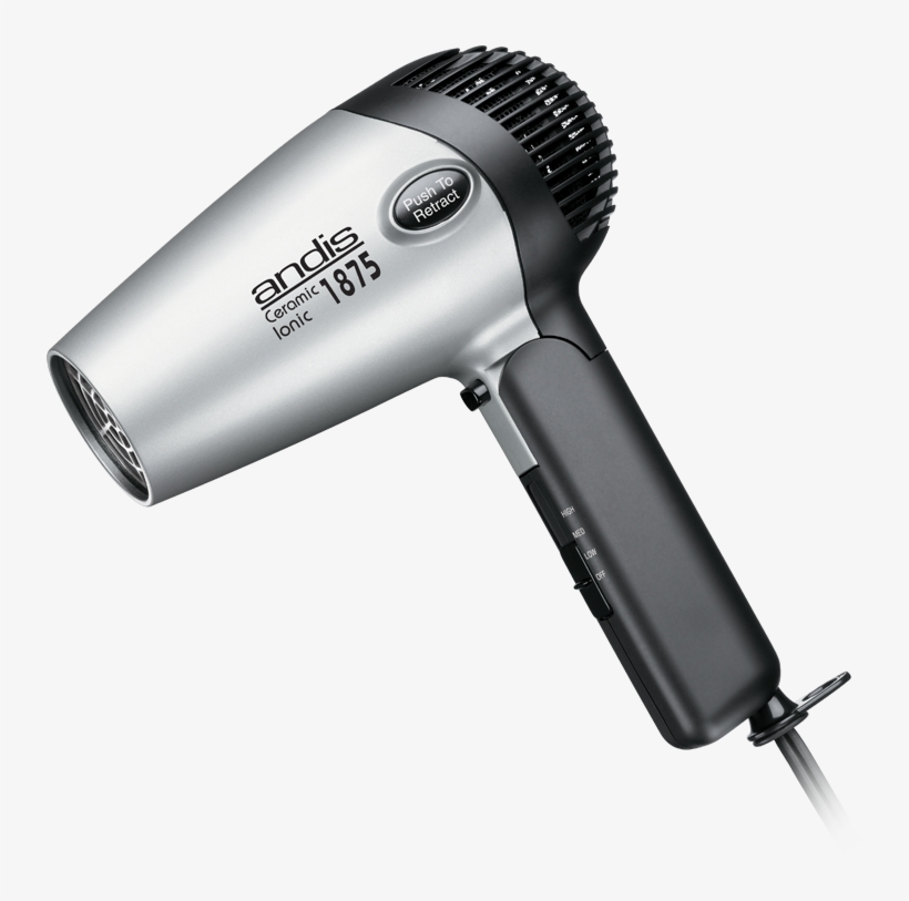 Fold N Go Ionic Dryer, 1875w - Andis Hair Dryer, transparent png download