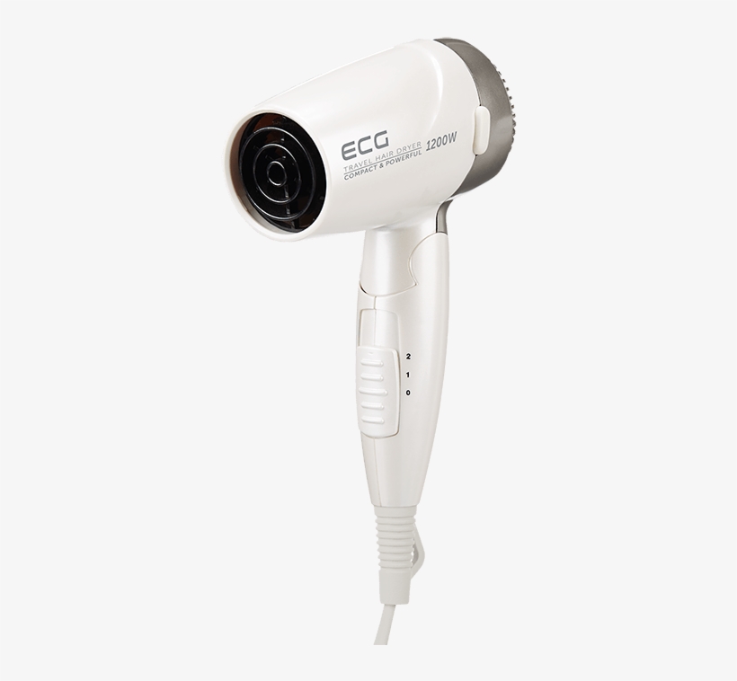 Hair Dryer Your Way - Ecg Vv 1200 Travel S Fén Na Vlasy, transparent png download