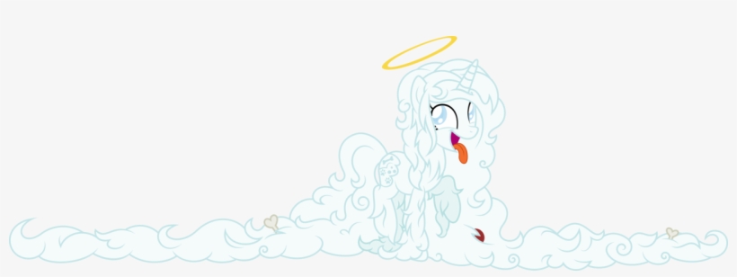 Fuzzybrushy, Female, Halo, Heaven, Impossibly Long - Illustration, transparent png download