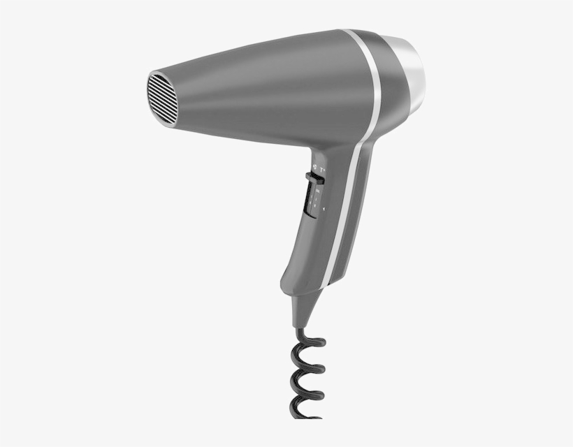 Hair Dryer 1400 W With Plug Black - Sèche-cheveux Clipper Ii Prise - 1400w - Noir - Jvd, transparent png download