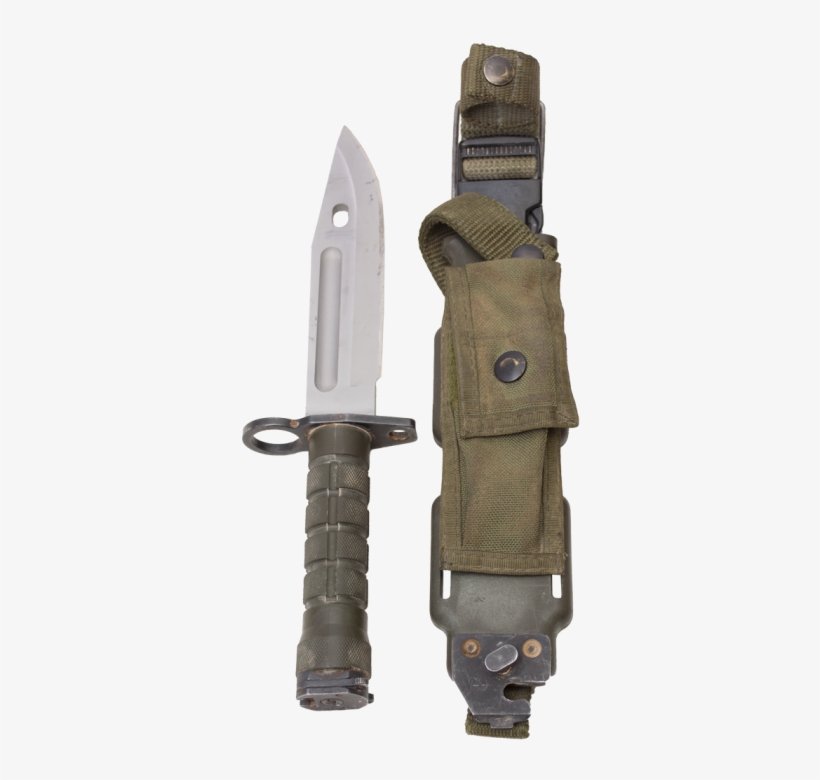 Coleman's 077701 U.s. G.i. M9 Bayonet With Scabbard,, transparent png download