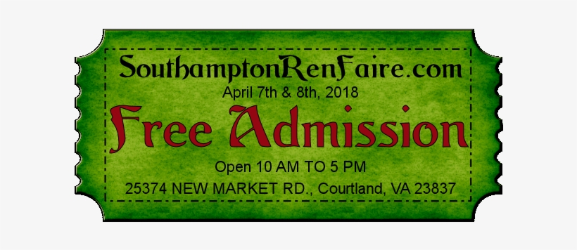 Com April 8th & 9th From 10am To 5pm - Virginia, transparent png download
