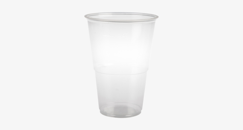 Plastic Beer Cup Pp 40cl - Vase, transparent png download
