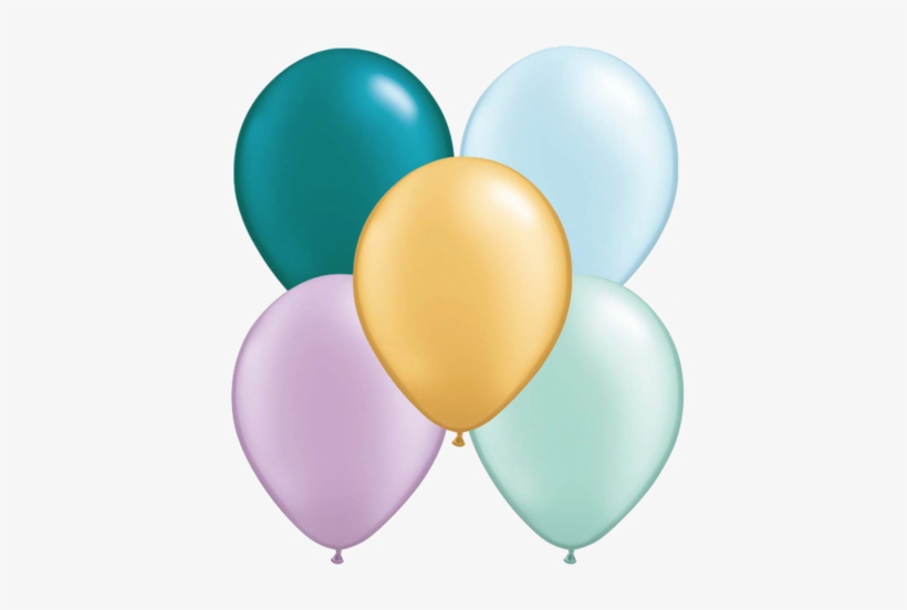 Mini Pearl Mermaid Mix Balloons - Balloons, transparent png download