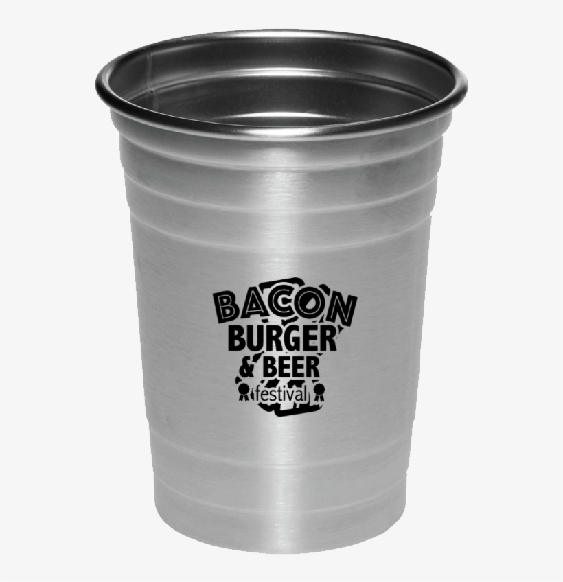 The First Bacon, Burger And Beer Festival Is Coming - 16 Oz. Stainless Steel Beer Cups, transparent png download