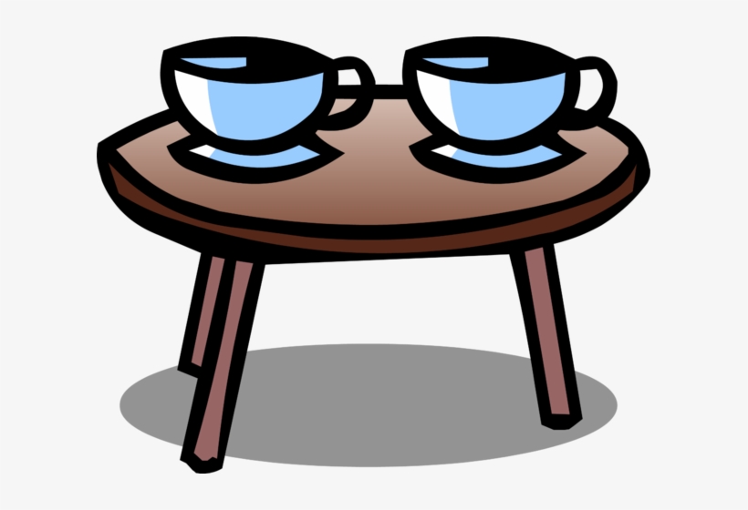 Coffee Table Id 33 Sprite 003 - Club Penguin Table, transparent png download
