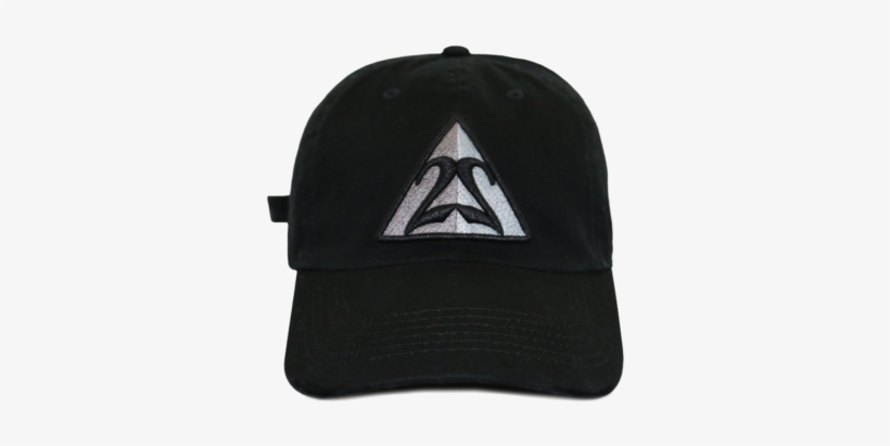Grey Triangle With Black Outline Dad Hat - Hat, transparent png download