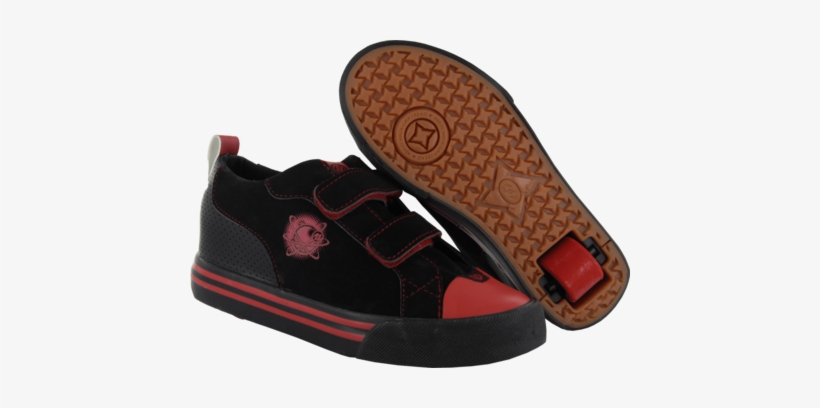 Black / Red - Skate Shoe, transparent png download