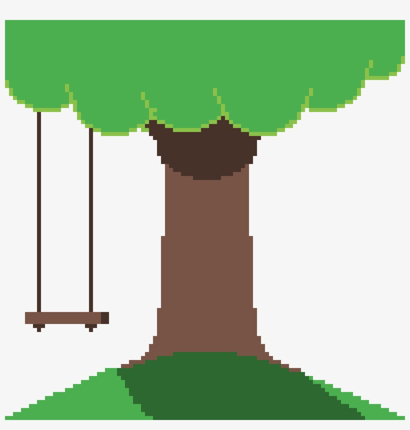 Tree Swing - Illustration, transparent png download