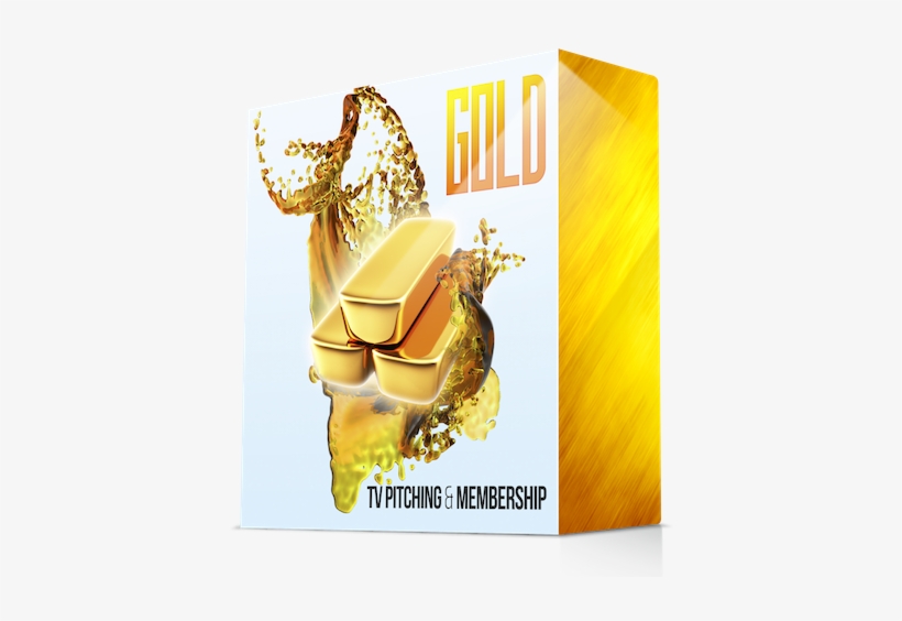 Gold Tv Pitching And Membership - Graphic Design, transparent png download