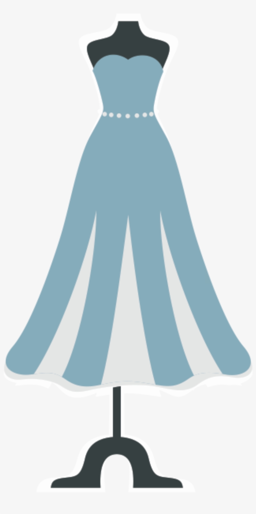 Você Aluga Seu Vestido No Site E 15 Dias Antes Do Seu - Vestido No Manequim Png, transparent png download