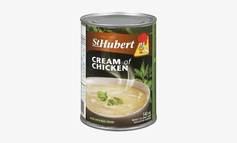 Cream Of Chicken Soup - St. Hubert St-hubert Chicken Noodle Soup, transparent png download