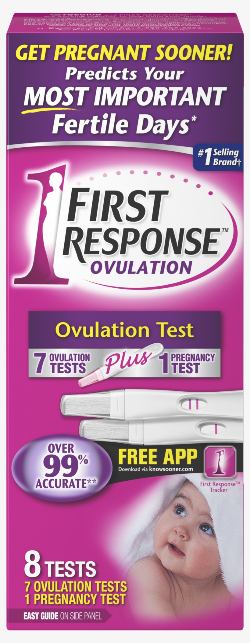 7 Days Ovulation Test, transparent png download
