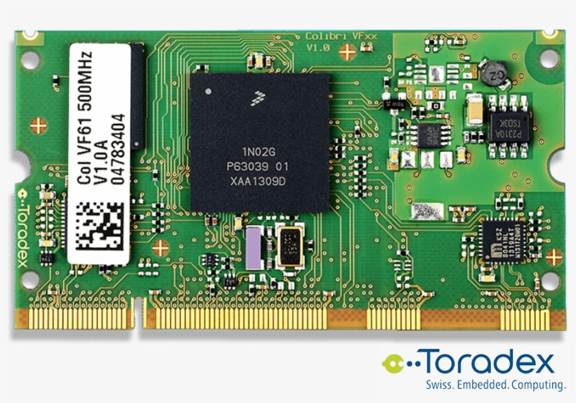 Cpu Boards Colibri Vf61 256mb V1 - Toradex, transparent png download