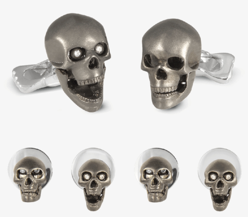 Image - Deakin & Francis Sterling Silver Grey Skull Dress, transparent png download