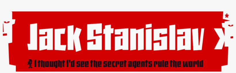 Jack Stanislav - Display Font - Typography, transparent png download