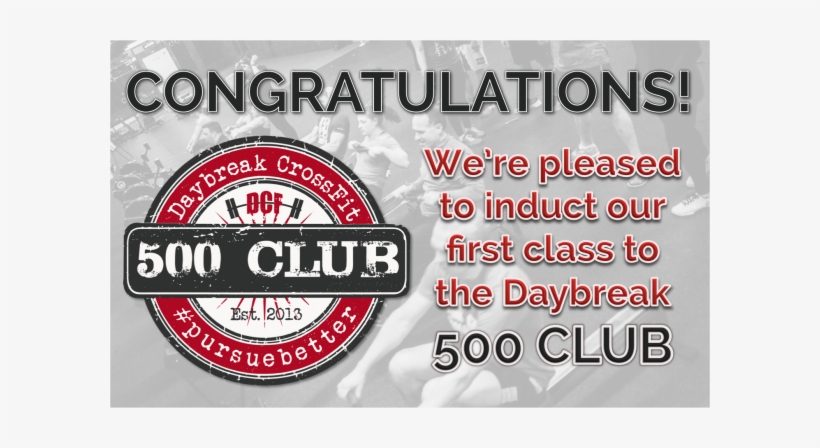 Congrats To Daybreak's 500 Club Inductees - York Conservatory For Dramatic Arts, transparent png download