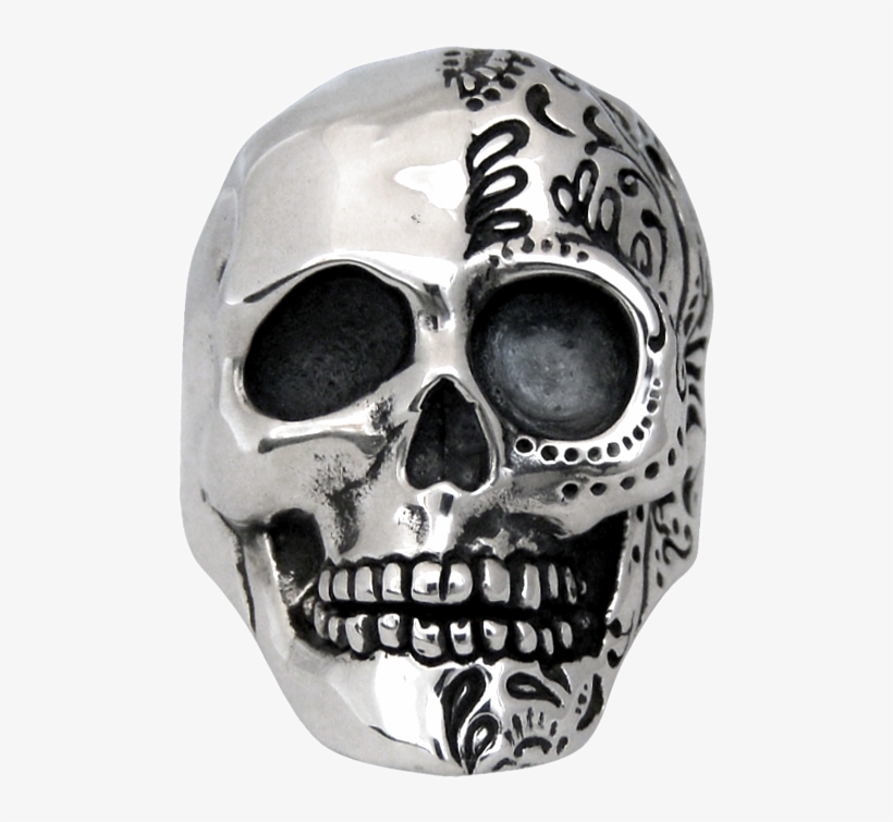 Two Faced Skull Logo, transparent png download