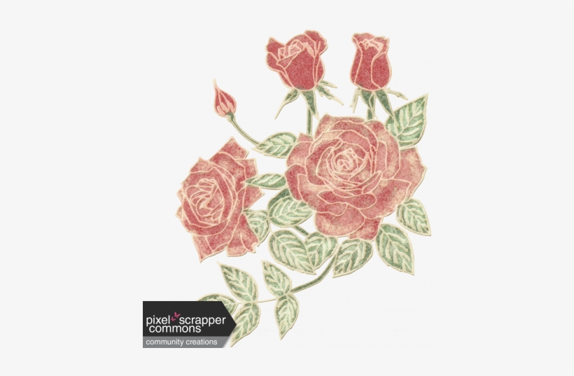 Teatime-minikit - Roses - Garden Roses, transparent png download