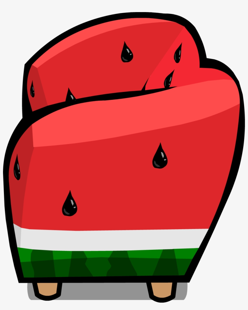 Watermelon Sofa Sprite 003, transparent png download