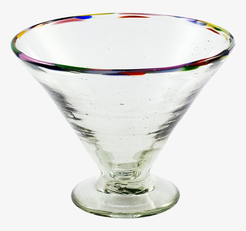 Multi Rimmed Margarita Glass - Glass Rimmer, transparent png download