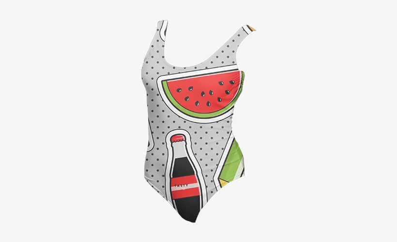 Image Of Watermelon Coke Bodysuit - Watermelon, transparent png download