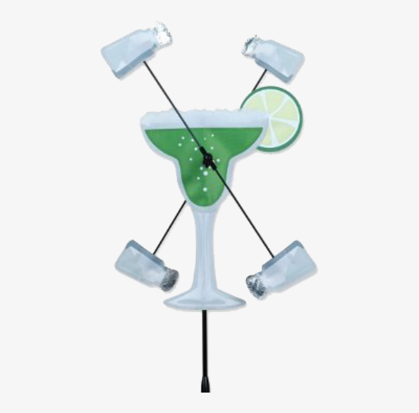 Margarita Glass Whirligig Spinner - Whirligig, transparent png download