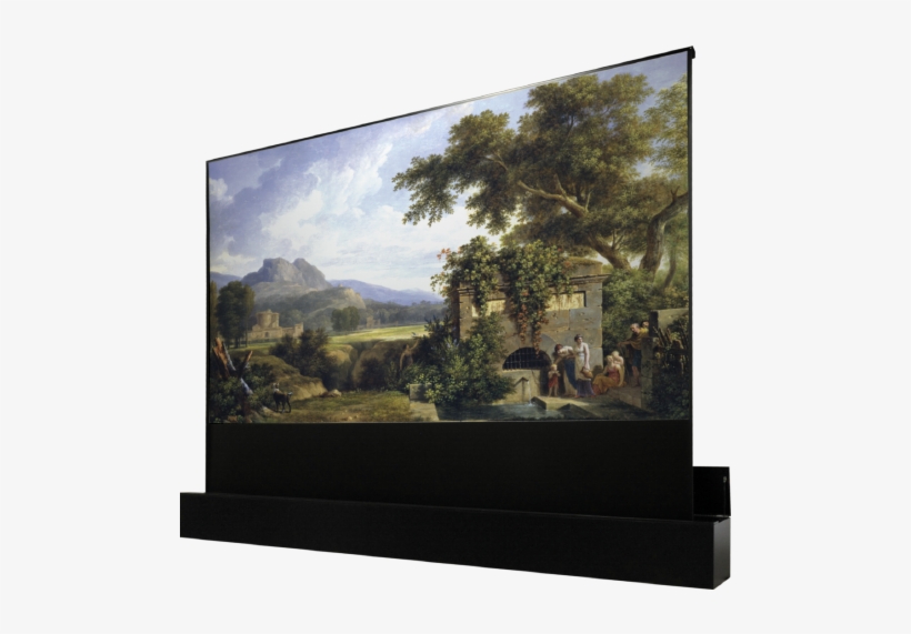 Retracta-vu Pro - Classical Landscape With Figures Drinking By A Fountain, transparent png download