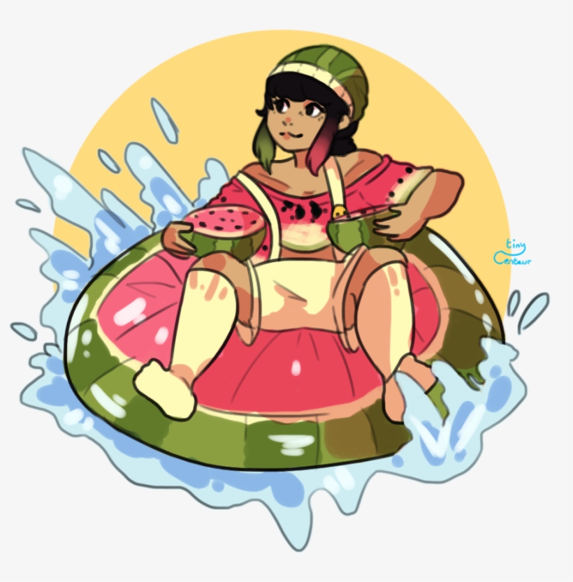 Watermelon Keeps Me Floating, transparent png download