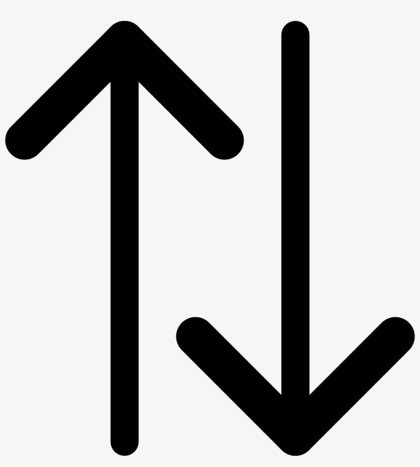 Png File - Pfeil Hoch Und Runter, transparent png download