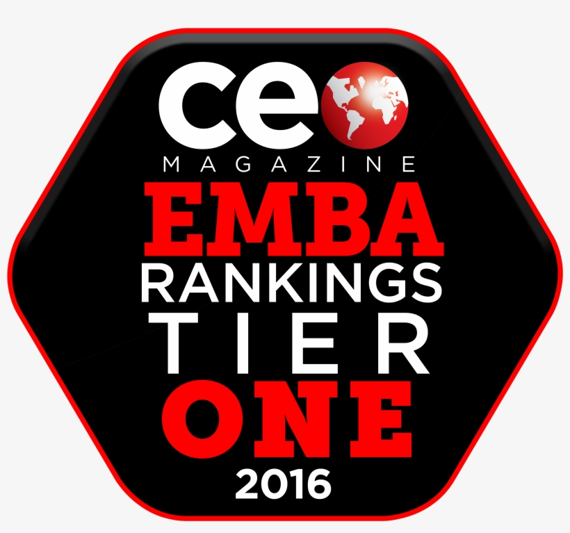 Image Of Ceo Magazine Emba Rankings Badge - Master Of Business Administration, transparent png download