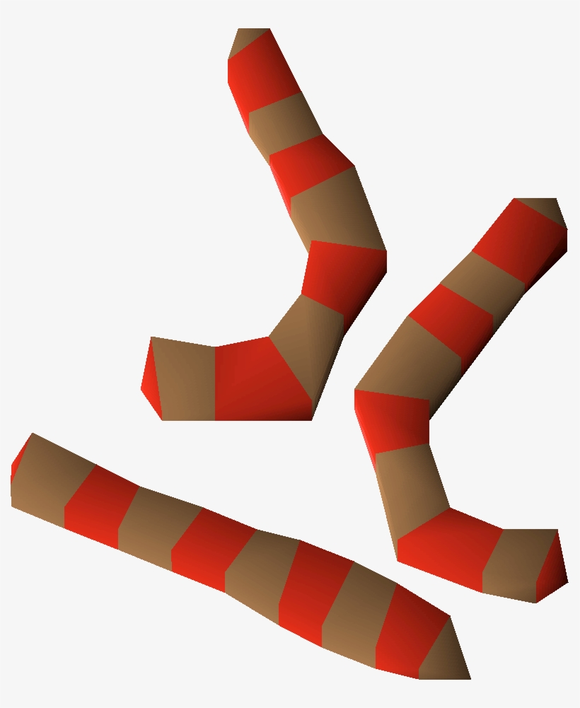 Red Vine Worm Detail - Wiki, transparent png download