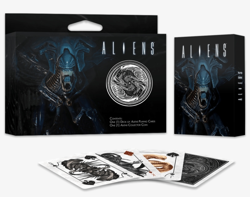 Aliens Gift Set - Aliens Playing Cards Gift Set, transparent png download